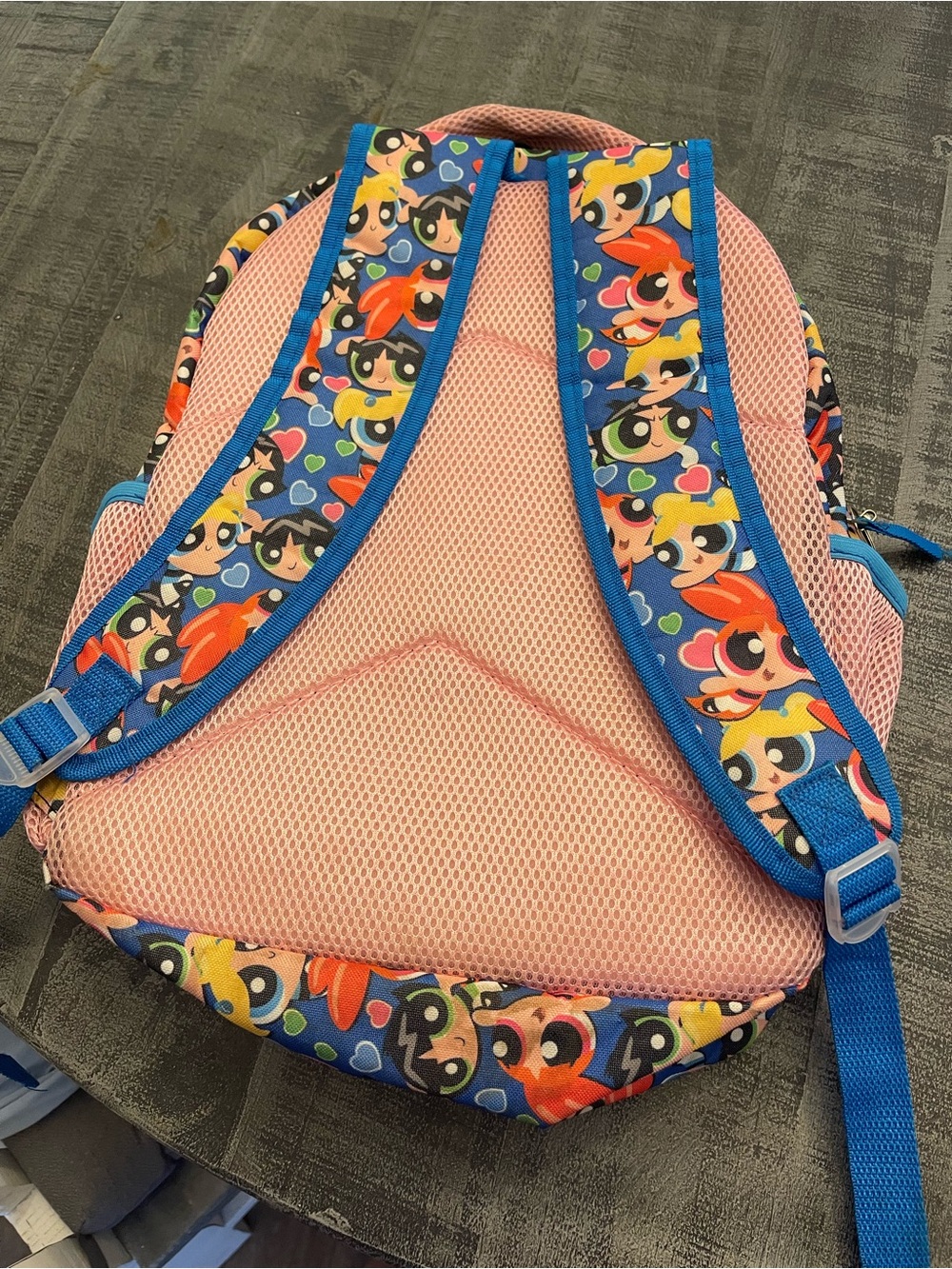 Powerpuff Girls Classic Allover Backpack - Blossom Bubbles Buttercup Bookbag - Picture 2 of 6
